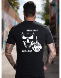 Tricou Ride Fast - Die Last